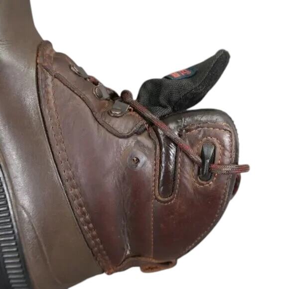 Sorel Shoes Womens 7 Boot Winter Snow Vintage Kaufman Leather Lace Up Lined Warm - Picture 8 of 15